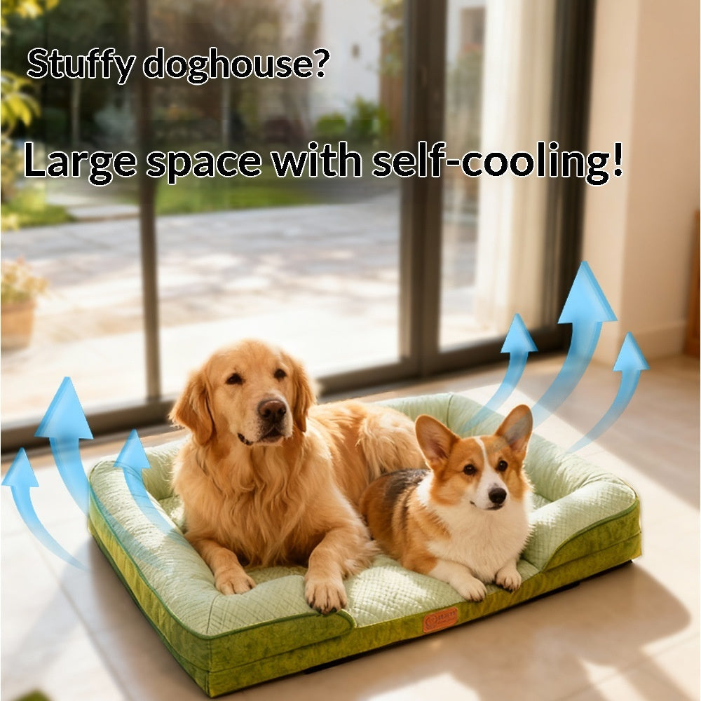 Cooling Detachable Washable Dog Cat Bed