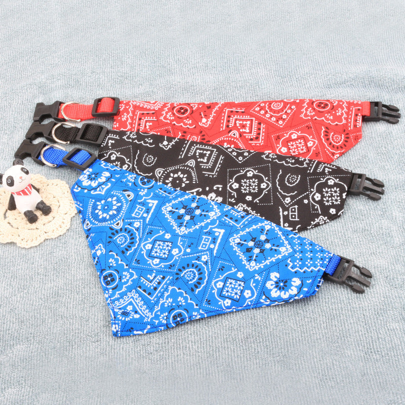 Adjustable Pet Dog Cat Bandana Collar