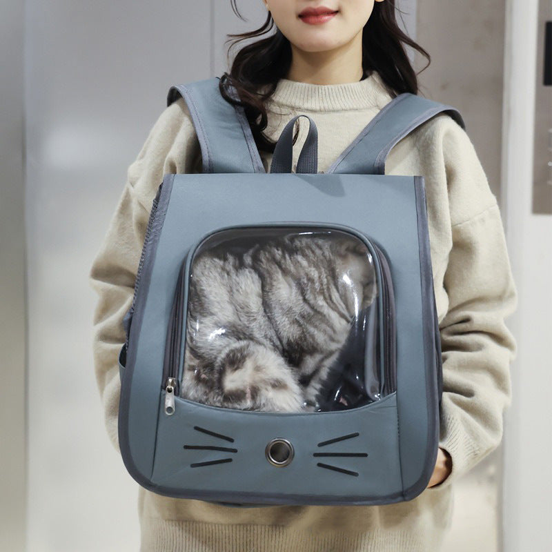 Breathable Portable Cat Dog Carrier Backpack