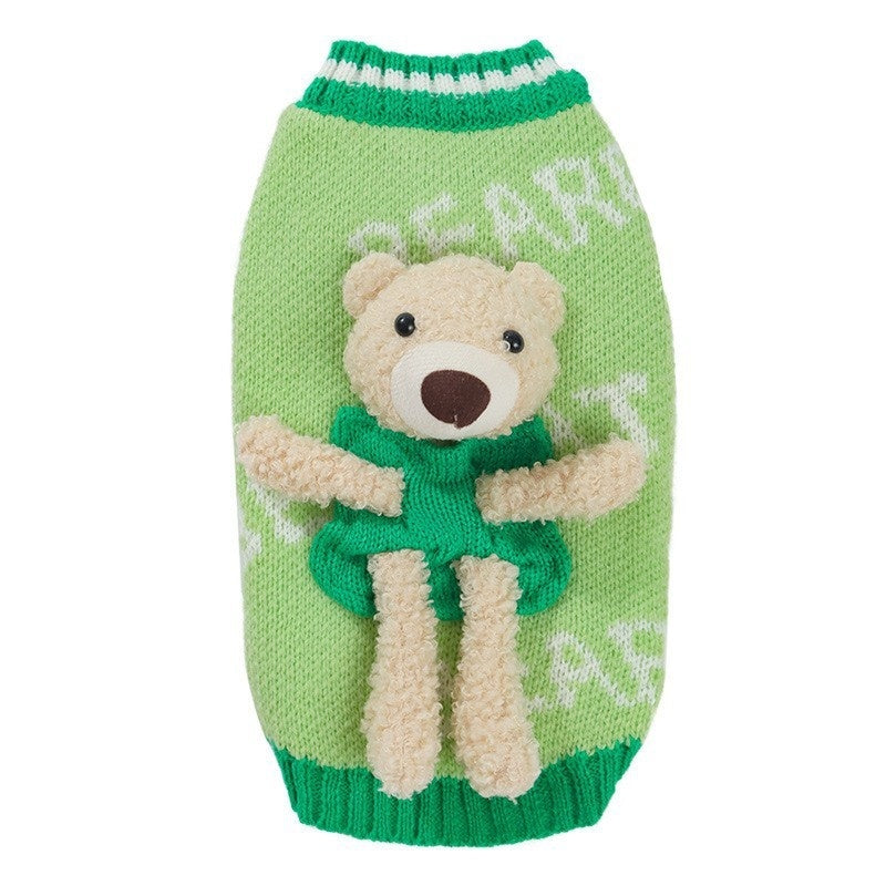 Autumn Bichon Frise Puppy Dog Sweater