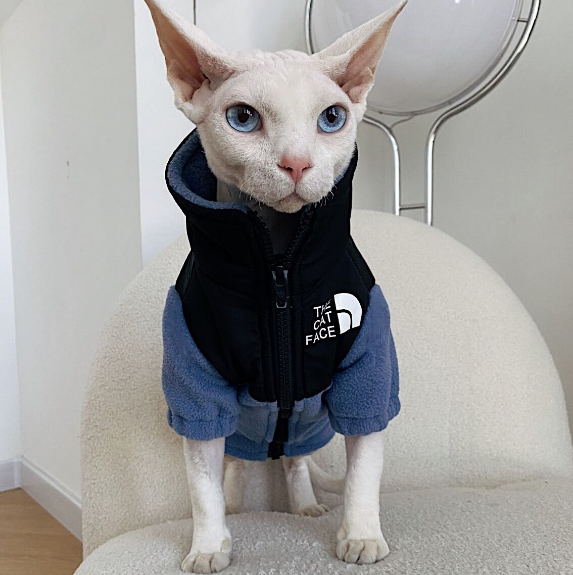 Warm Hairless Cat Clothes Pet Sweater