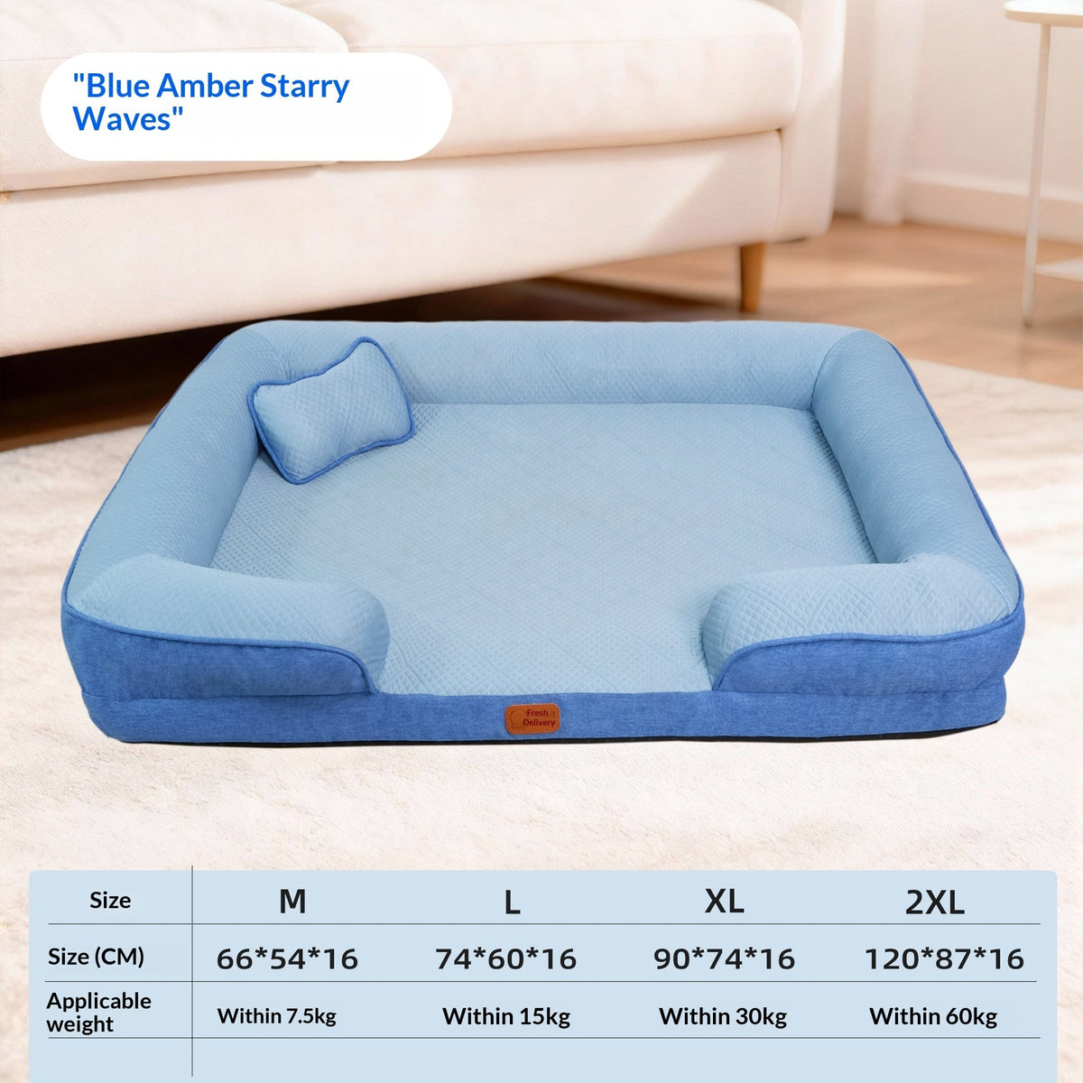 Cooling Detachable Washable Dog Cat Bed