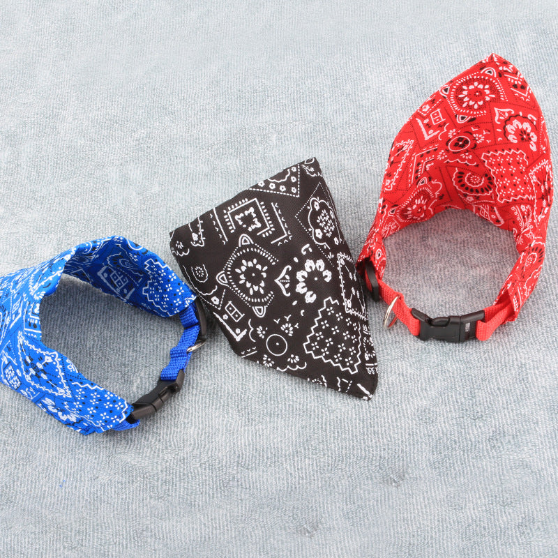 Adjustable Pet Dog Cat Bandana Collar