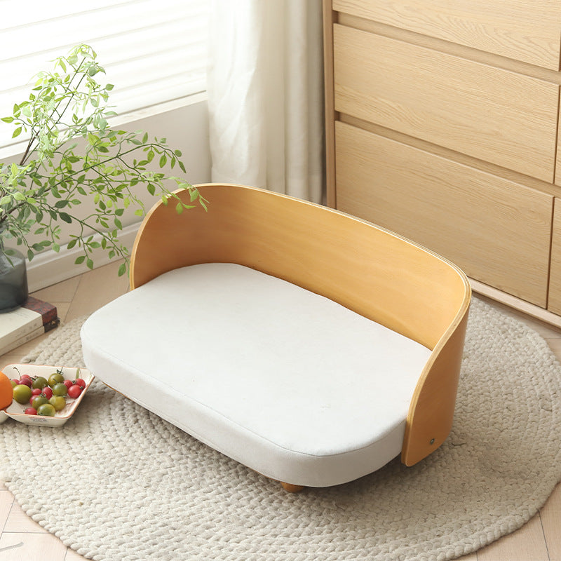 Detachable Washable Winter Small Dog Bed
