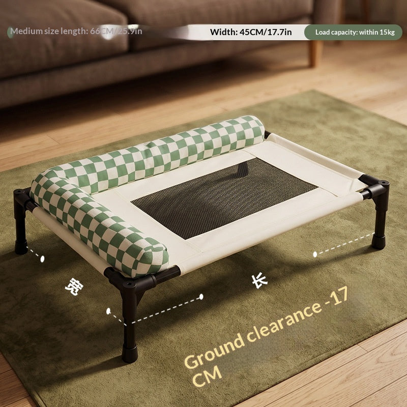 Breathable Washable All-Season Pet Camping Bed
