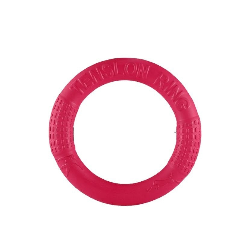 Soft Pull Ring Flying Disc Dog Toy