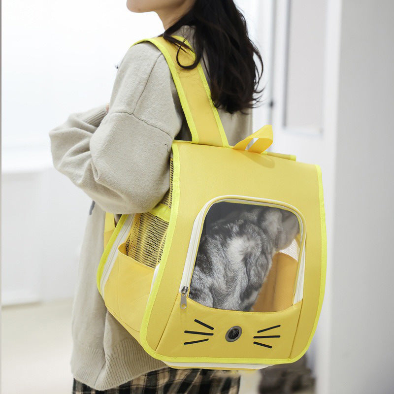 Breathable Portable Cat Dog Carrier Backpack