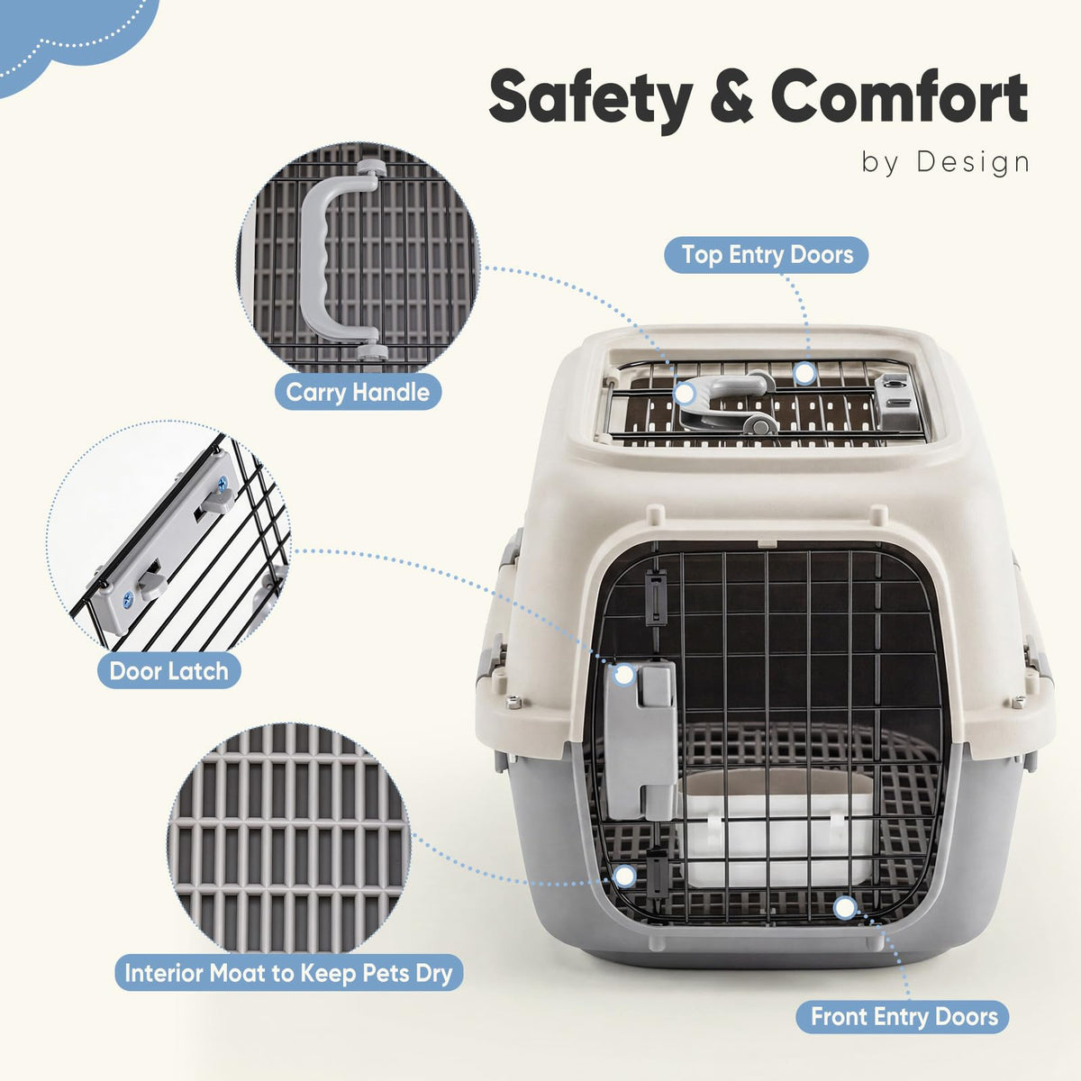 Airline Approved Small Pet Travel Carrier