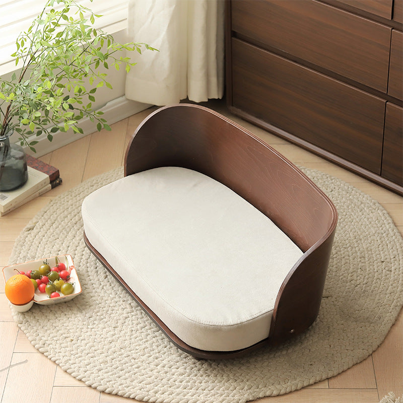 Detachable Washable Winter Small Dog Bed