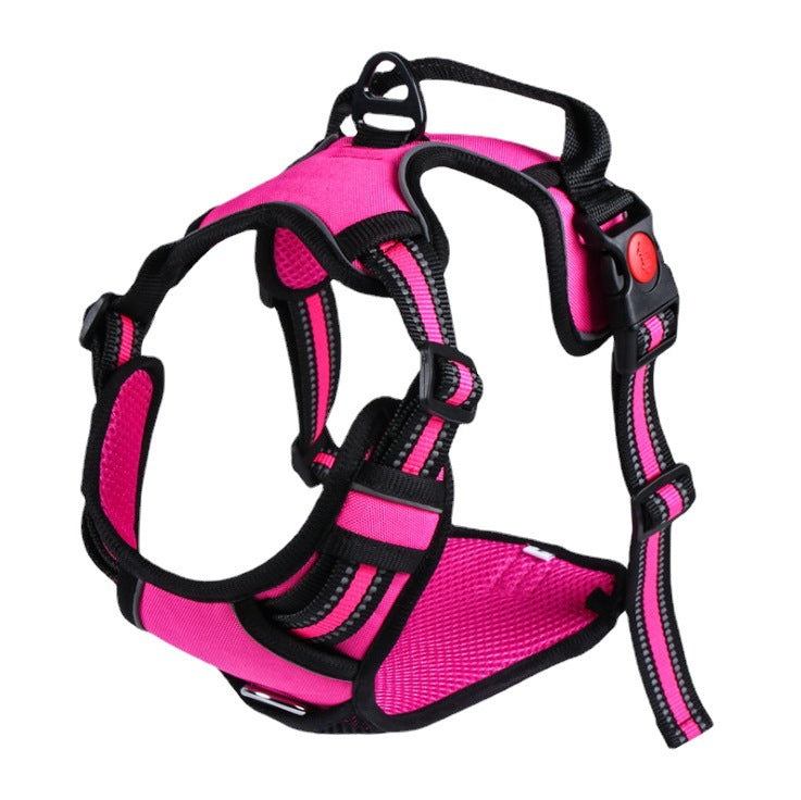 Explosion-Proof Reflective Pet Leash Harness
