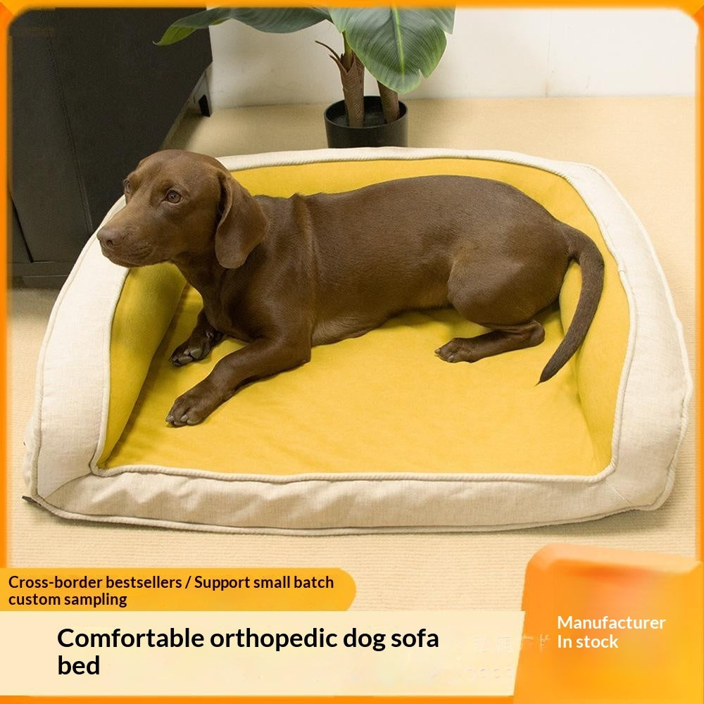 Orthopedic Spine Support Dog Cat Lounger