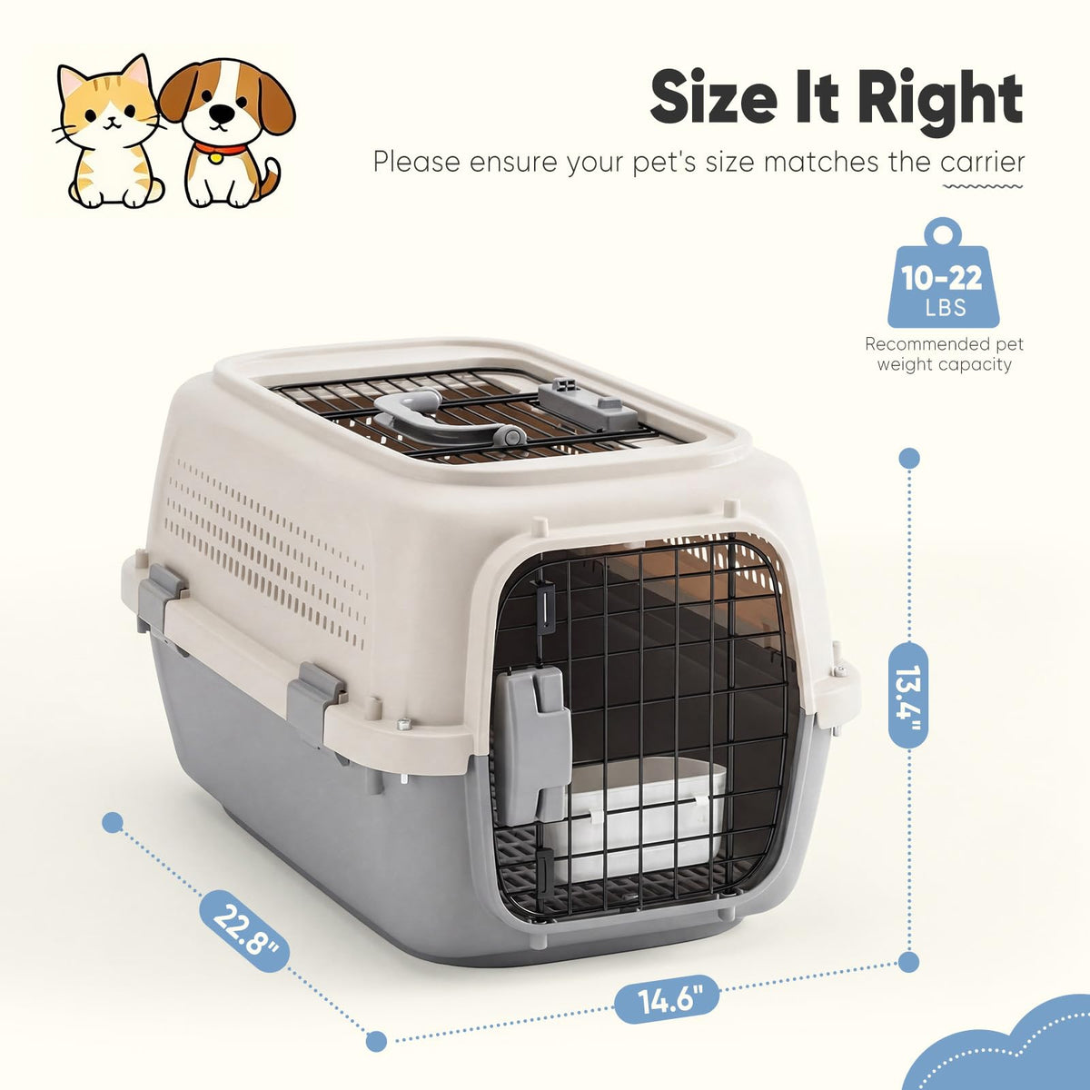 Airline Approved Small Pet Travel Carrier