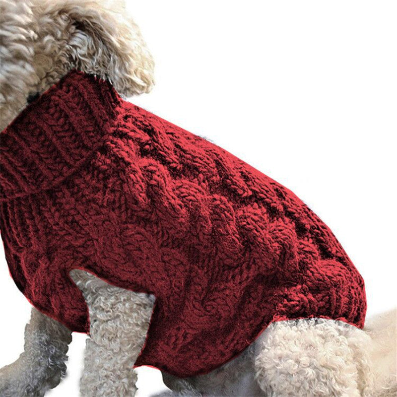 Warm Winter Pet Sweater Dog Clothes