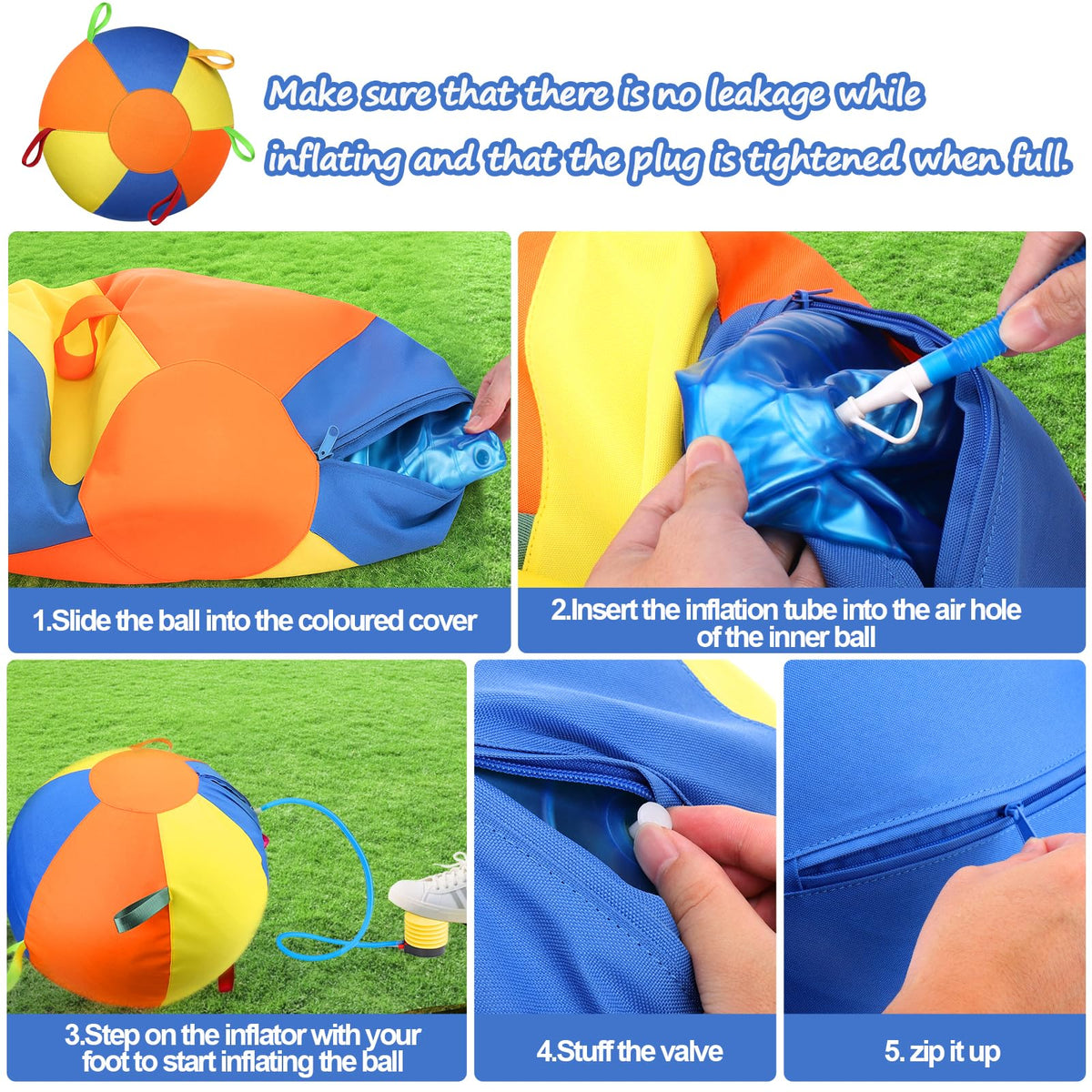 Large Dog Herding Ball With Handles