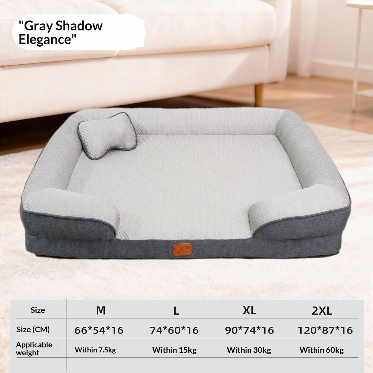 Cooling Detachable Washable Dog Cat Bed