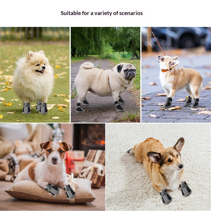 Waterproof Non-Slip Breathable Dog Rain Boots