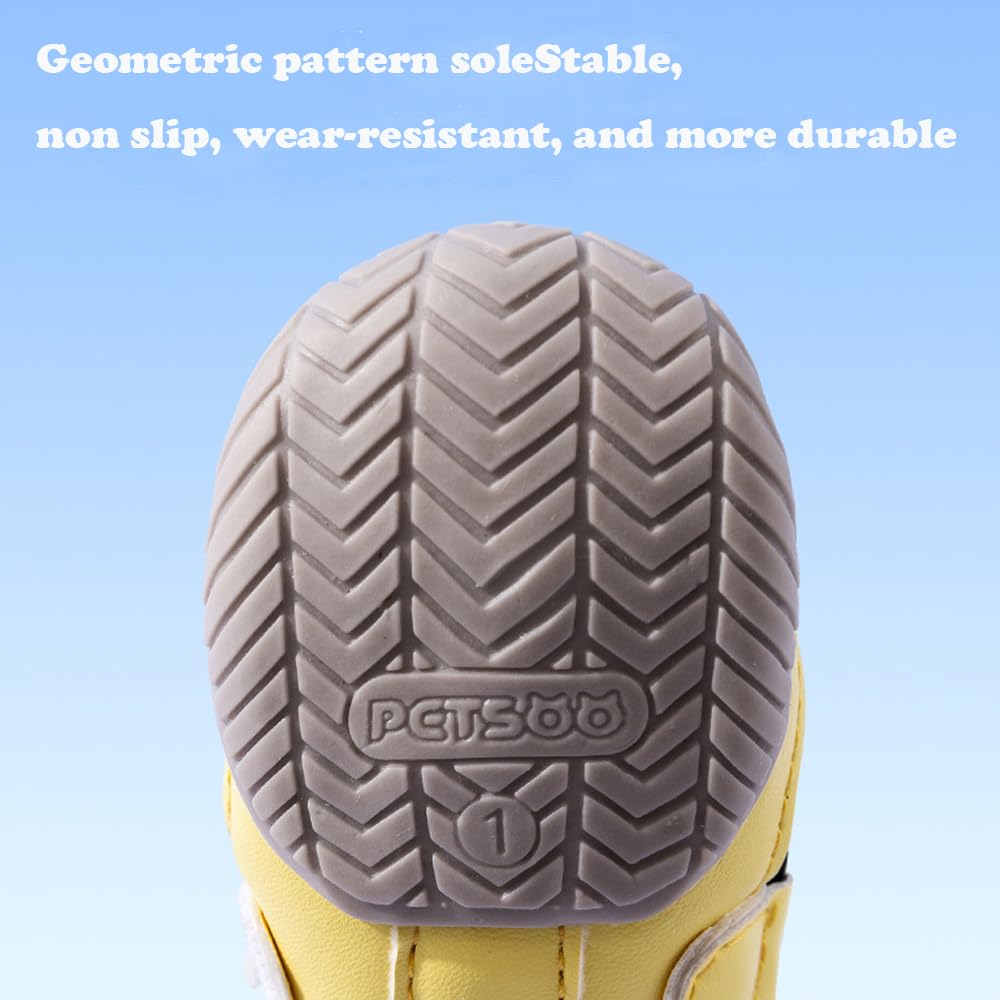 Reflective Anti-Slip Dog Shoes Four-Pack