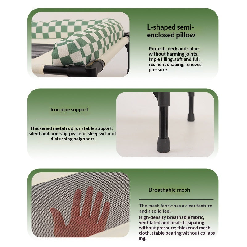 Breathable Washable All-Season Pet Camping Bed
