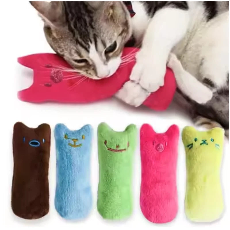 Catnip Plush Teeth Grinding Cat Toy
