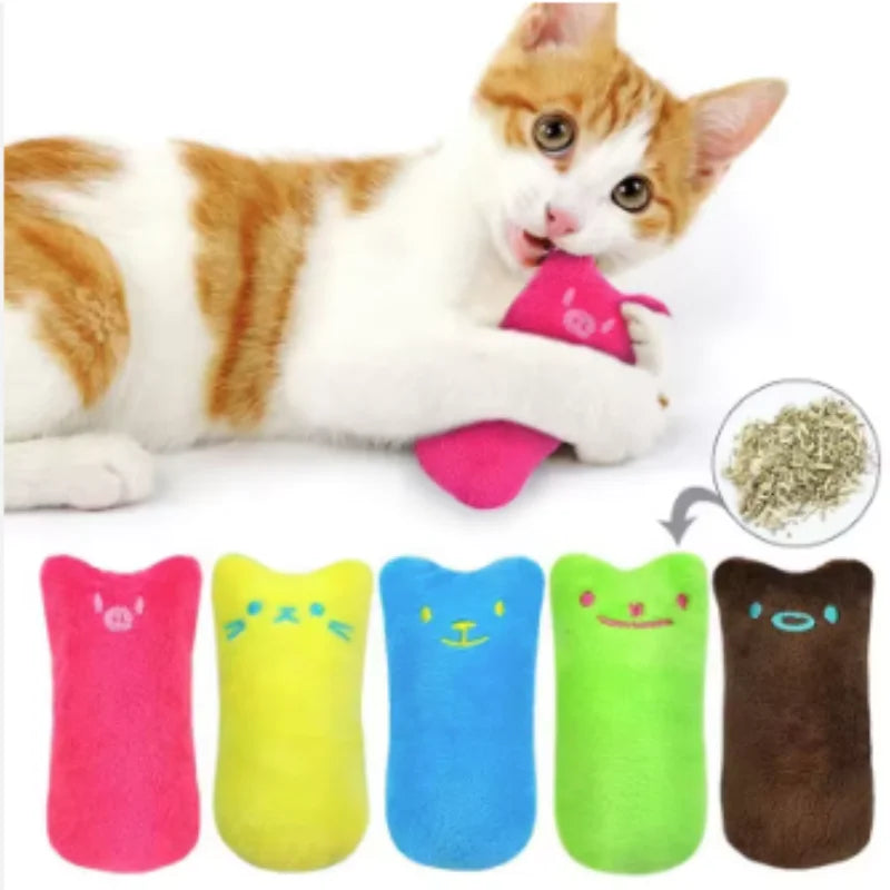 Catnip Plush Teeth Grinding Cat Toy