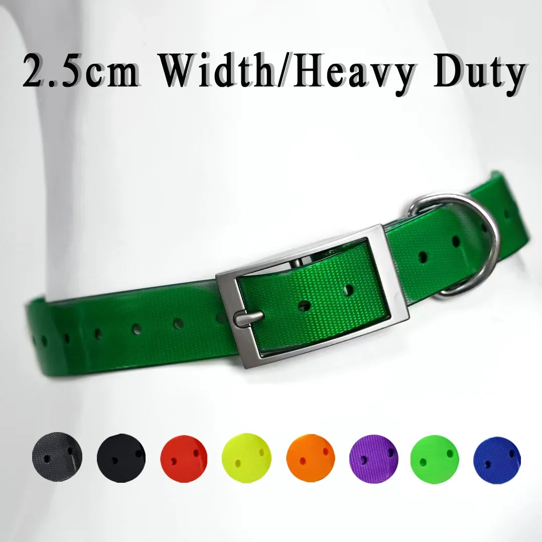 Heavy-Duty Waterproof TPU Dog Collar