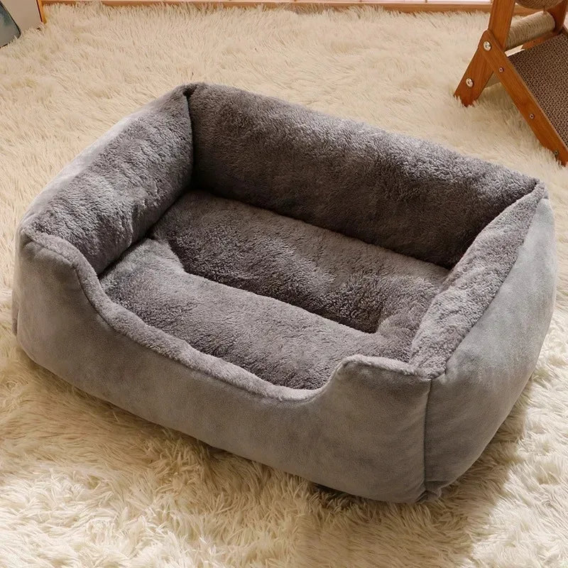 Cozy Winter Cat Pet Bed Cushion