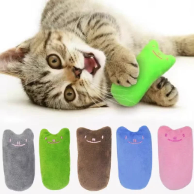 Catnip Plush Teeth Grinding Cat Toy