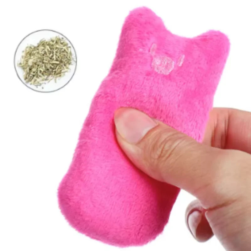 Catnip Plush Teeth Grinding Cat Toy