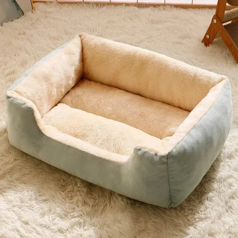Cozy Winter Cat Pet Bed Cushion