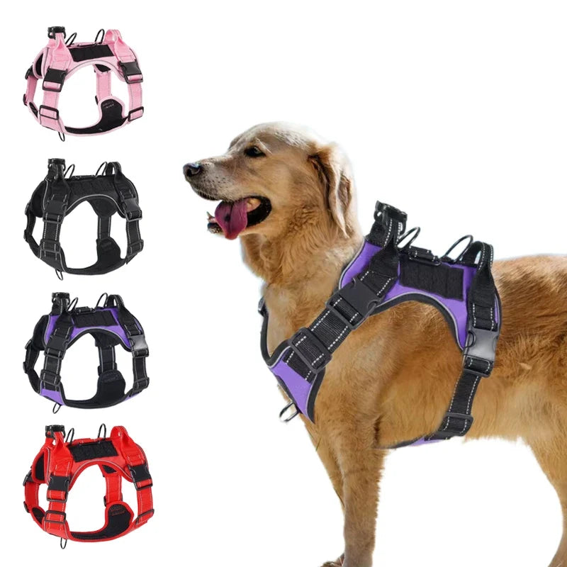 No-Pull Adjustable Locator Dog Chest Harness