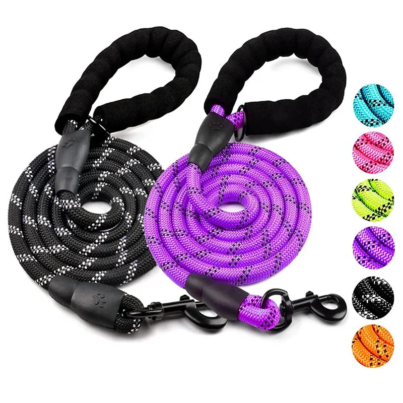 Strong Reflective Leash For Large Dogs