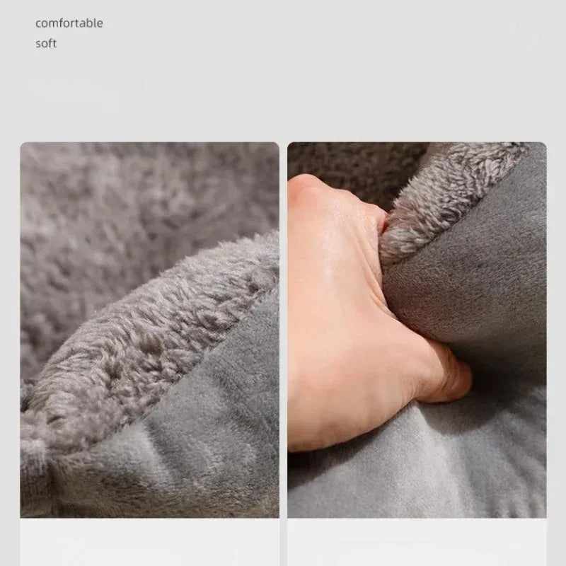 Cozy Winter Cat Pet Bed Cushion