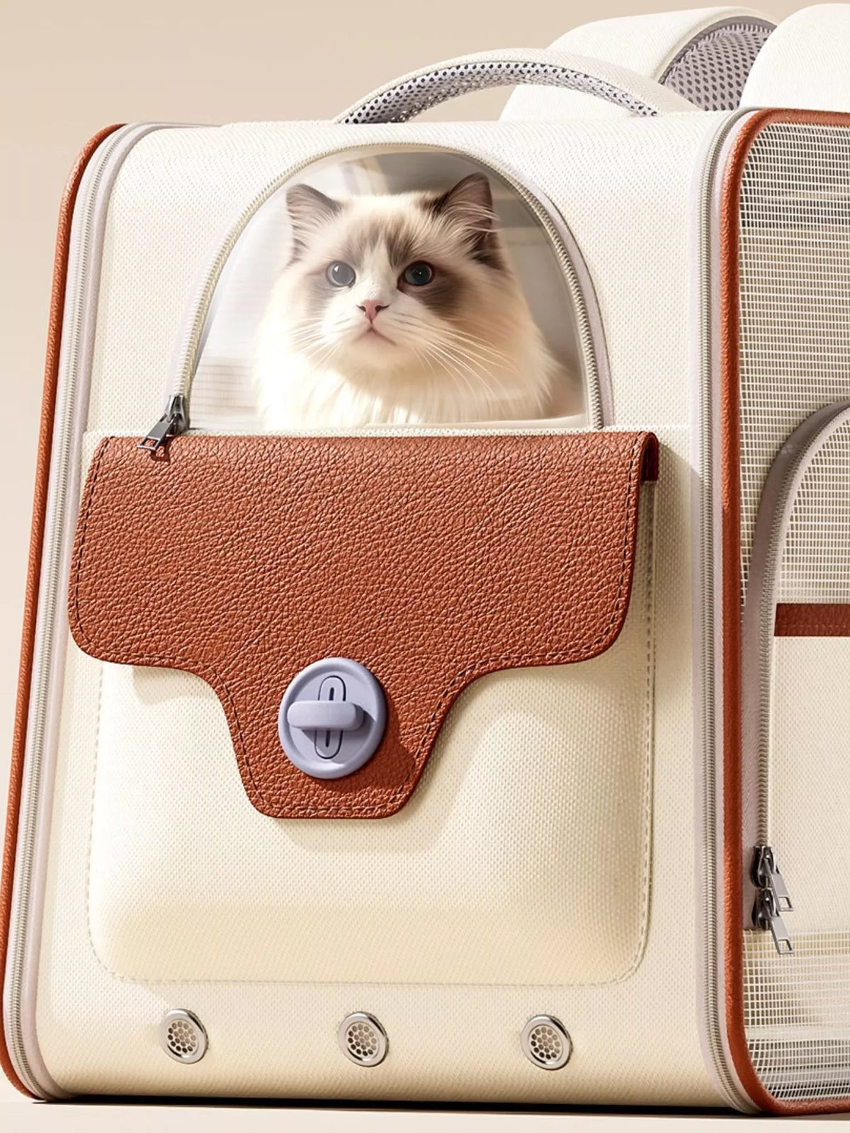Portable Breathable Pet Travel Carrier Backpack