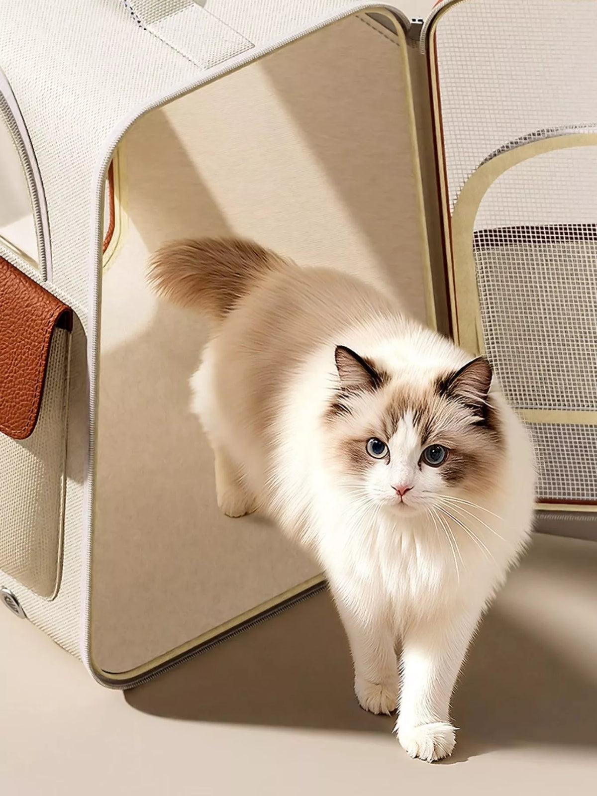 Portable Breathable Pet Travel Carrier Backpack