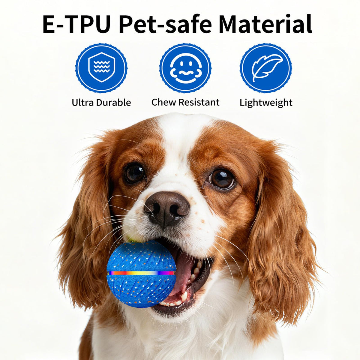 Smart Moving Bouncing Light-Up Dog Ball