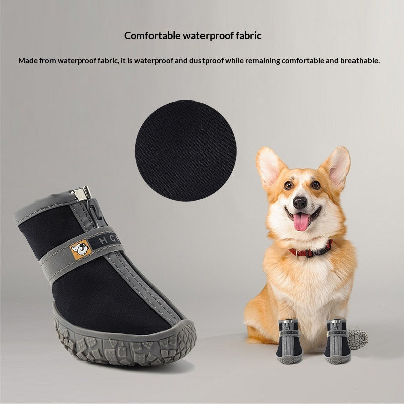 Waterproof Non-Slip Breathable Dog Rain Boots
