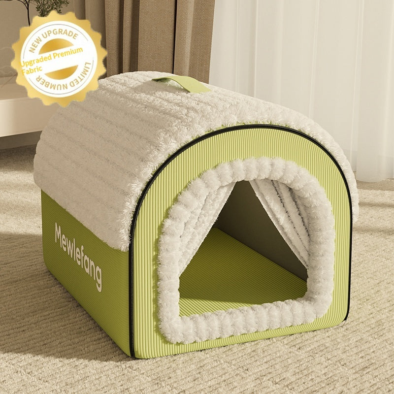 Thickened Enclosed Four-Season Universal Cat Bed