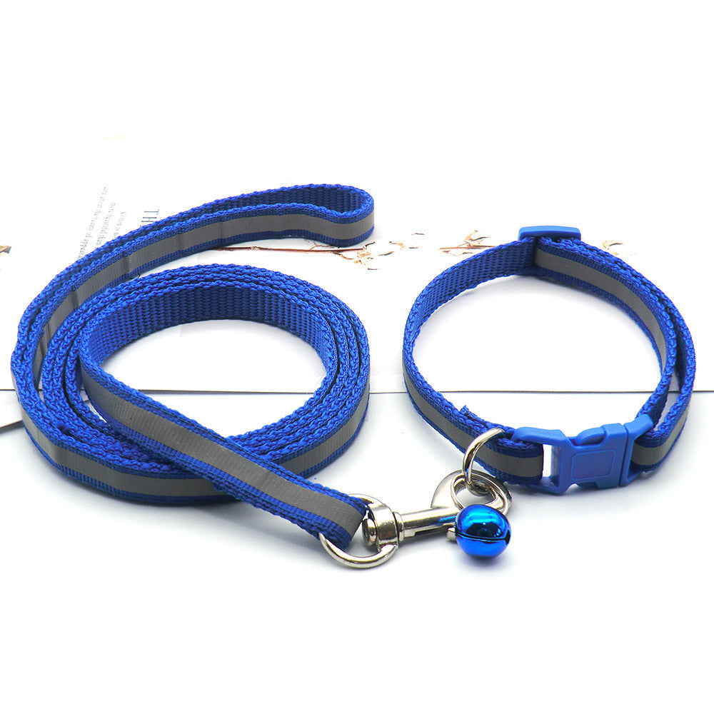 Reflective Strip Pet Cloth Dog Leash