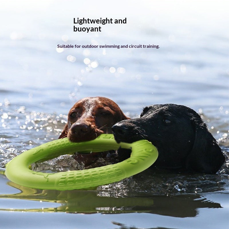 Soft Pull Ring Flying Disc Dog Toy