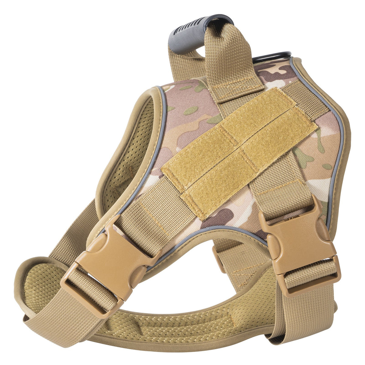 Breathable Tactical Harness With Large Dog Leash