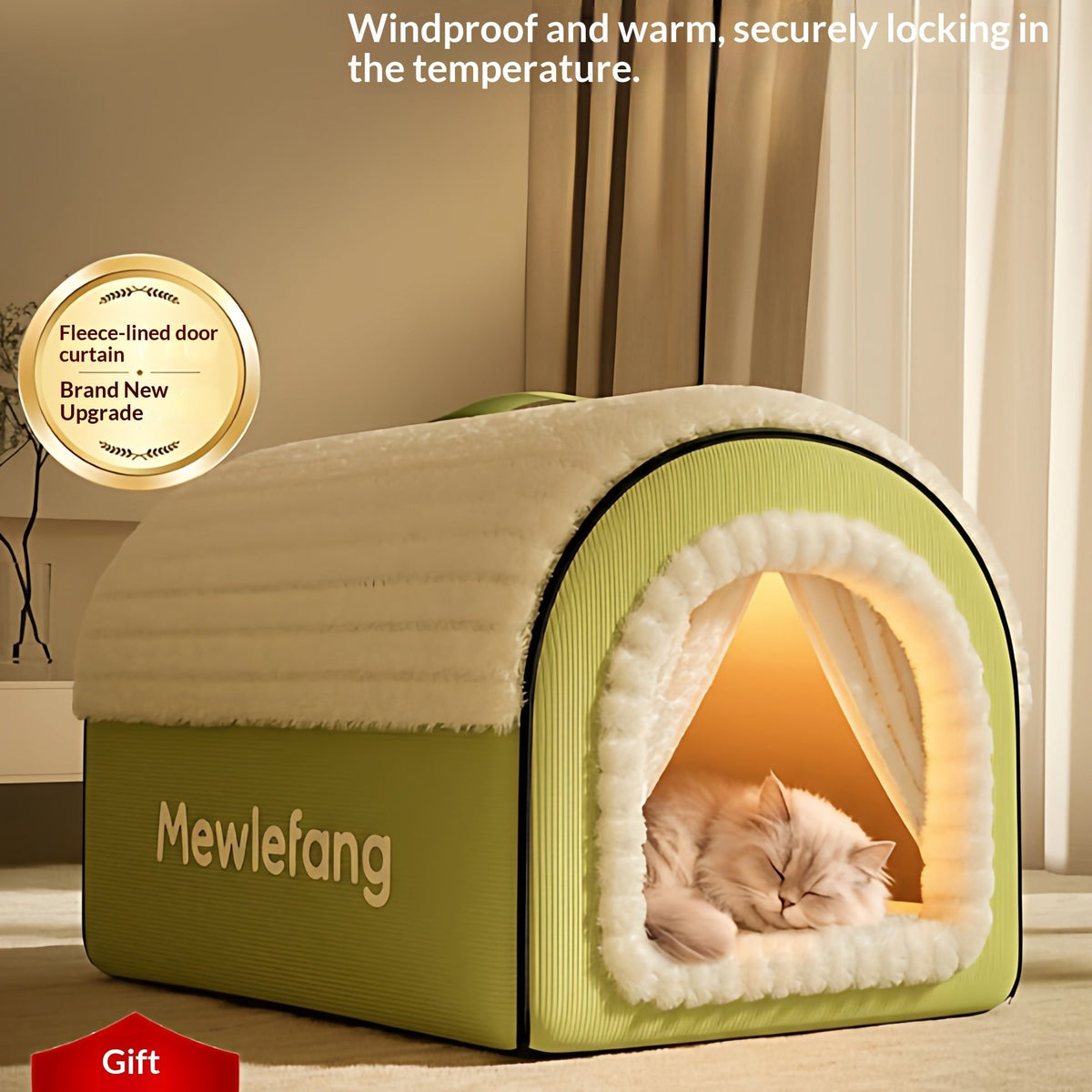 Thickened Enclosed Four-Season Universal Cat Bed