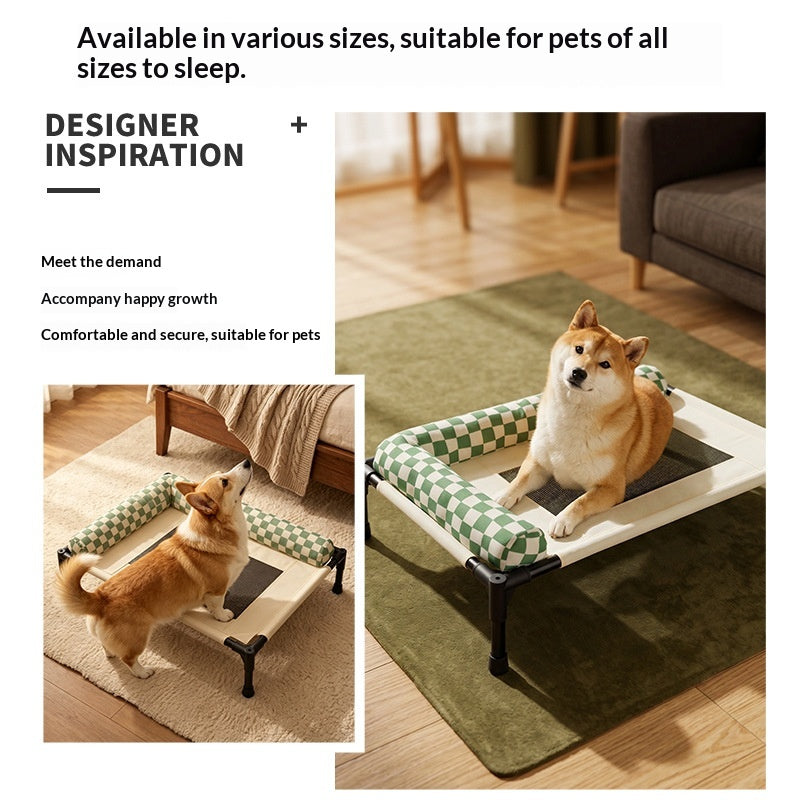 Breathable Washable All-Season Pet Camping Bed