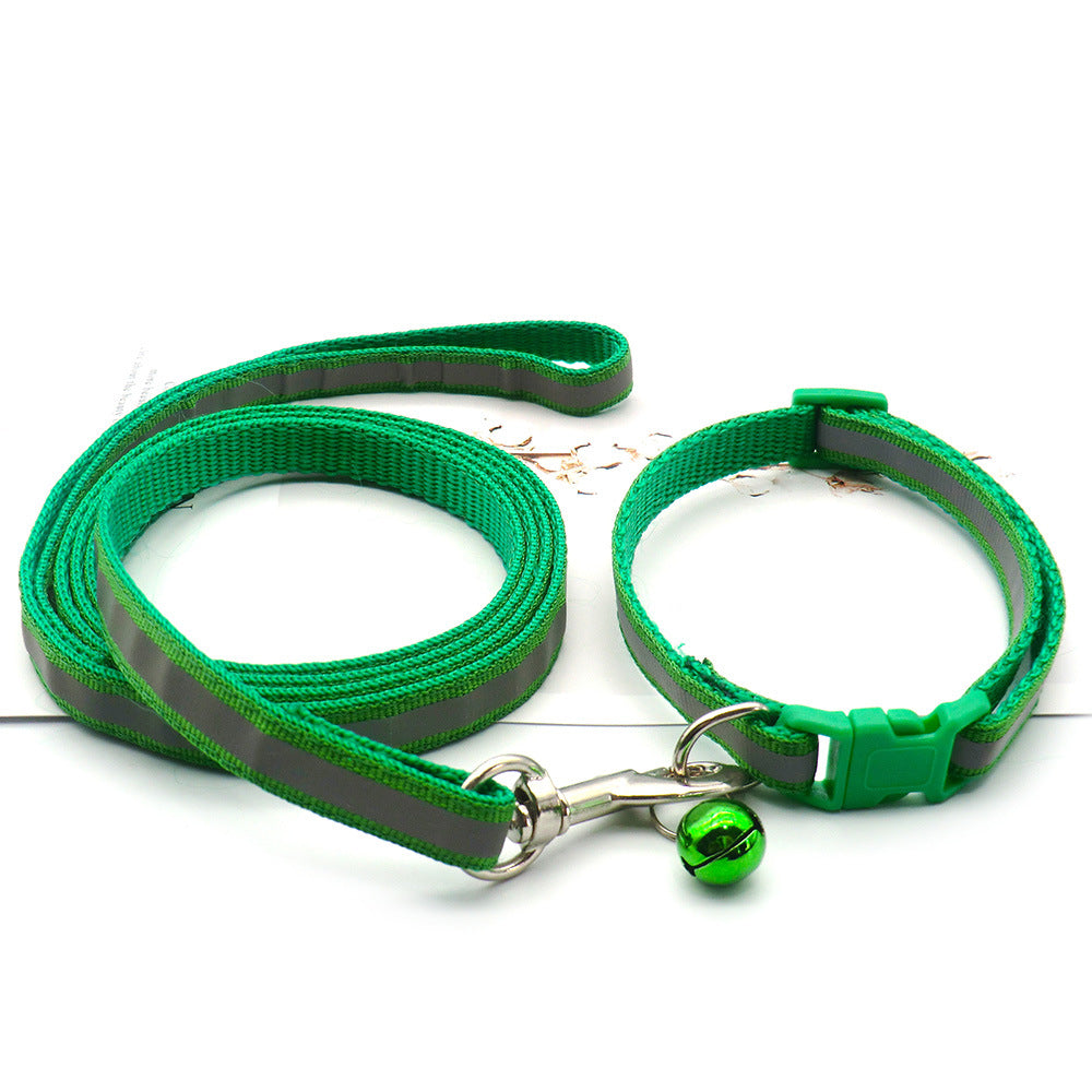 Reflective Strip Pet Cloth Dog Leash