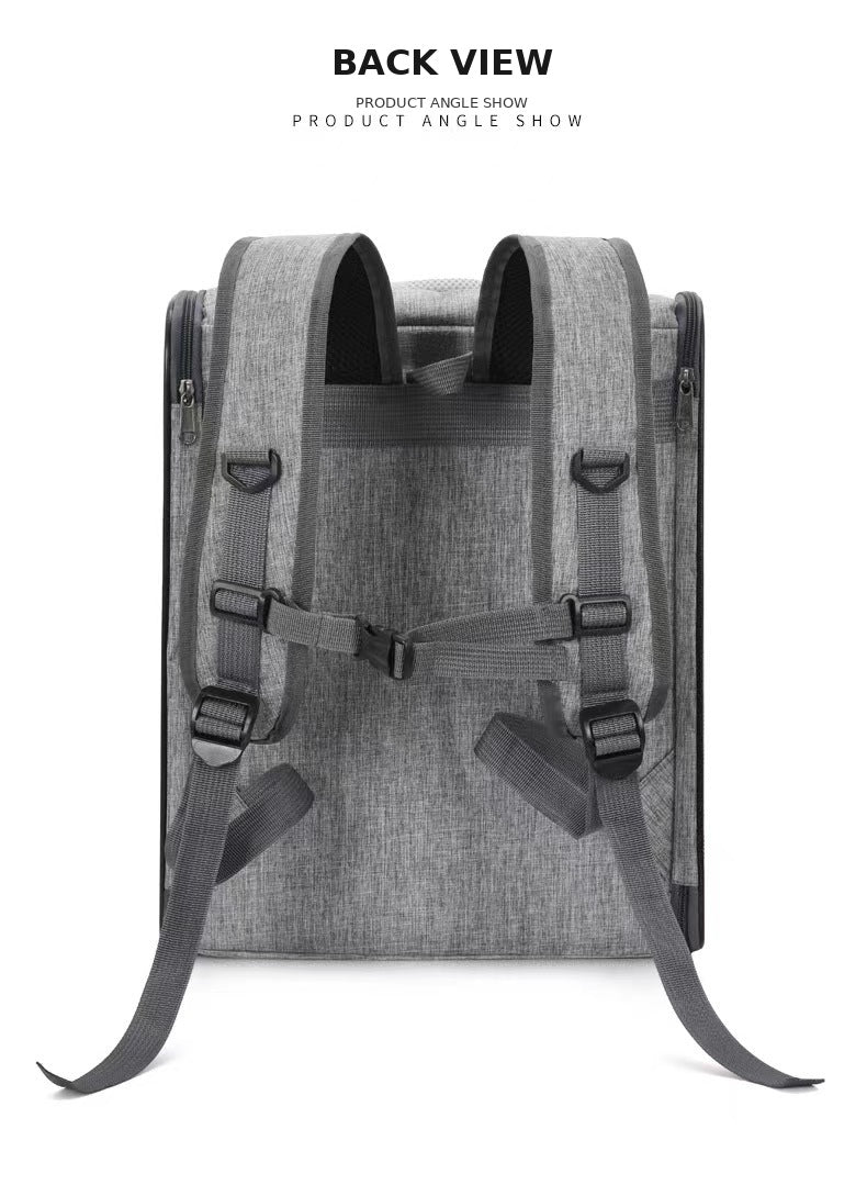 Large Ventilated Pet Travel Backpack Carrier