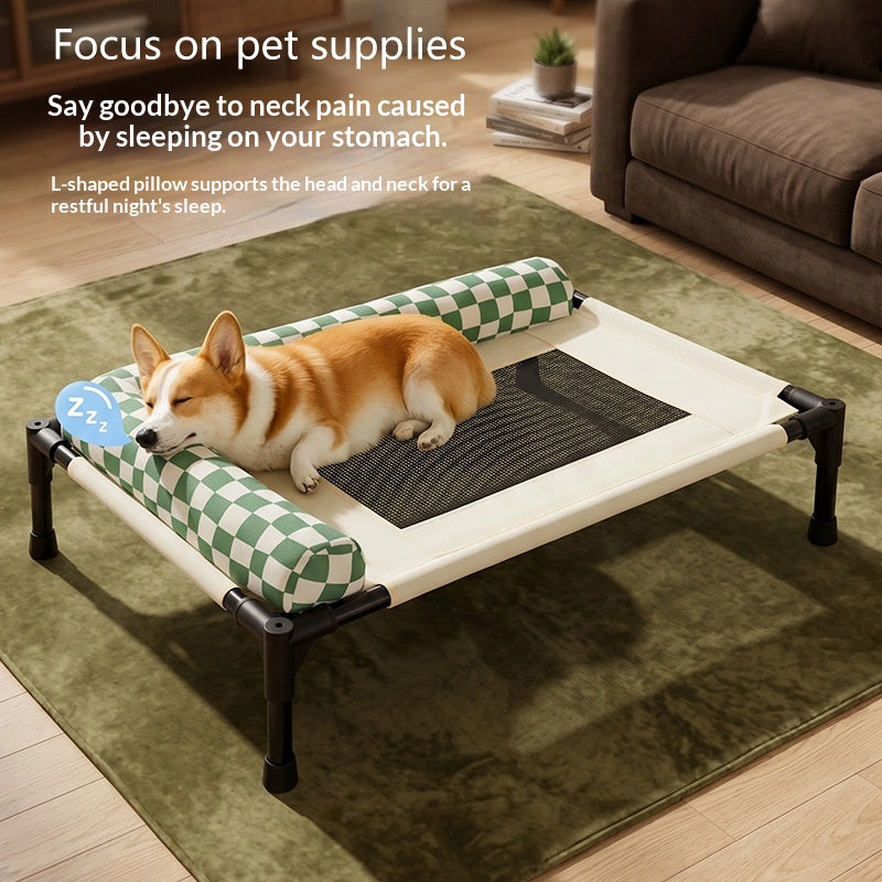 Breathable Washable All-Season Pet Camping Bed